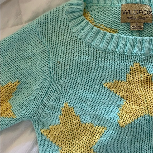 Wildfox White Label Star Knit Sweater - Picture 3 of 8